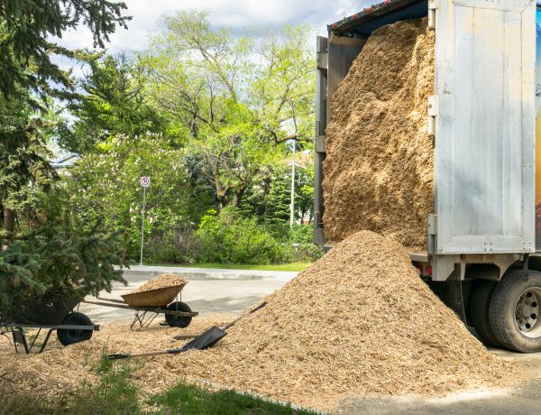 Wood Chips Delivery in Gig Harbor