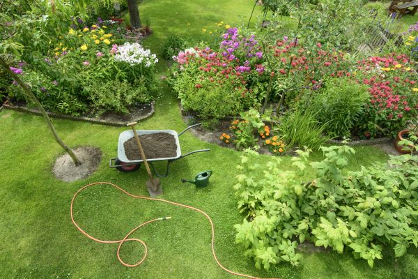 Flower Bed Construction in Gig Harbor
